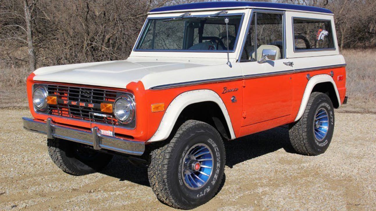 Denver Broncos Ford Bronco is the ultimate fan-mobile