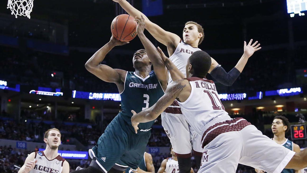 Texas A&M routs Green Bay in first round of NCAA Tournament
