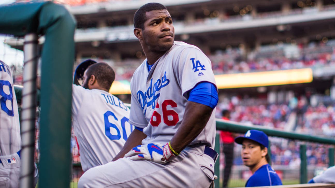 Dodgers send Yasiel Puig to the minors after they failed to trade him