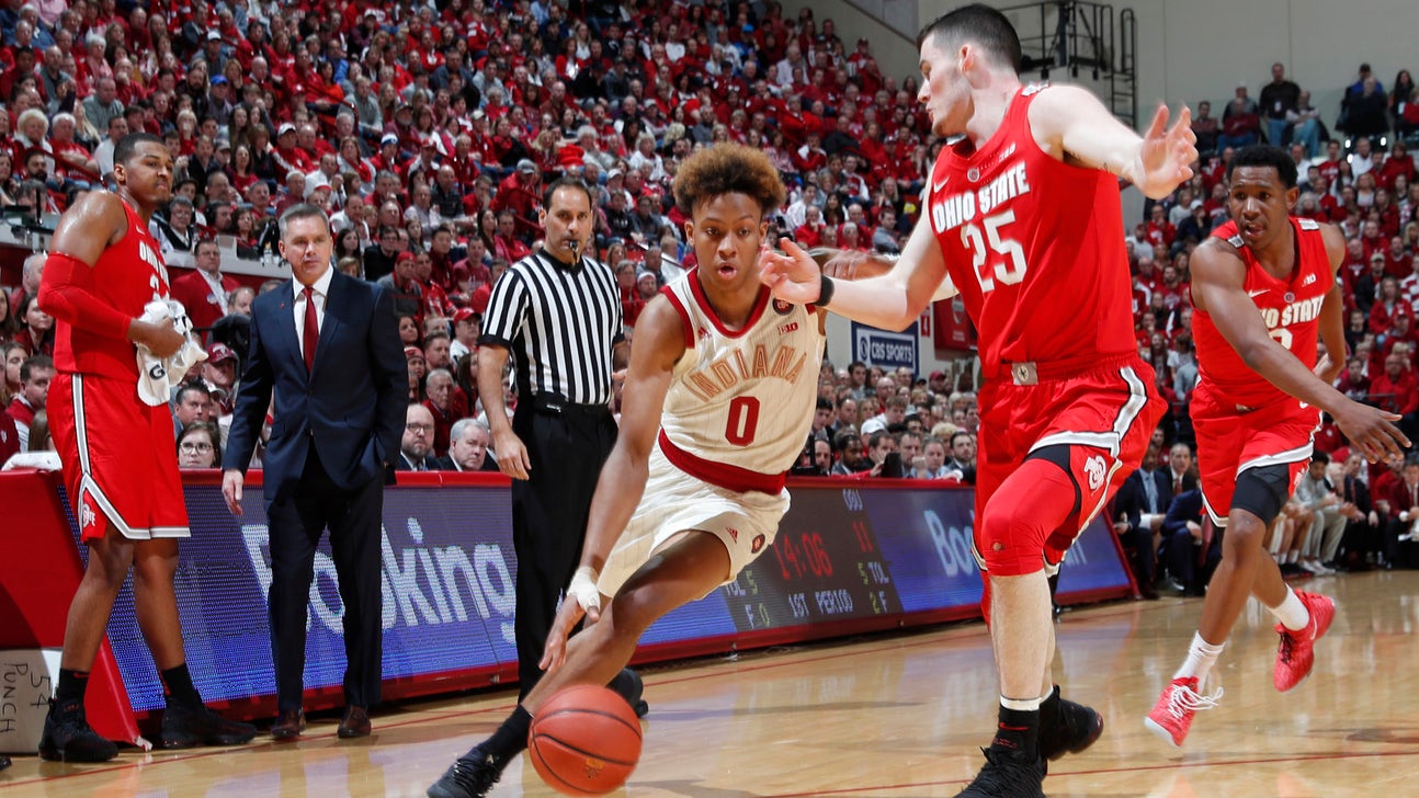 Hoosiers suffer fourth straight home loss, 55-52 to Buckeyes