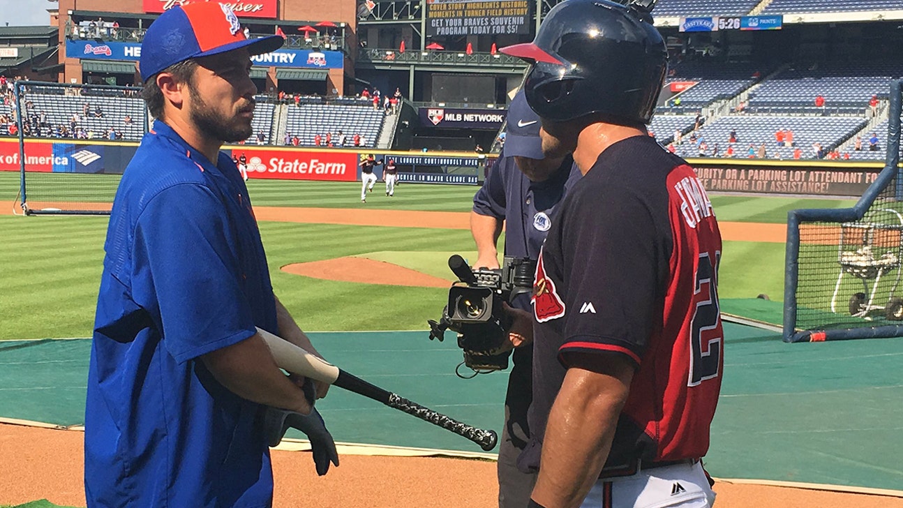 Brothers Chase, Travis d'Arnaud have been awaiting on-field reunion