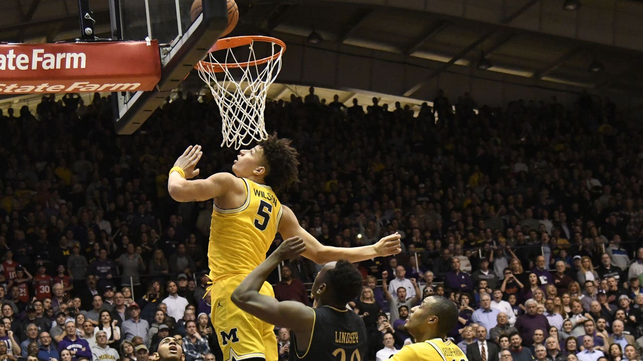 Layup at buzzer lifts Northwestern over Michigan