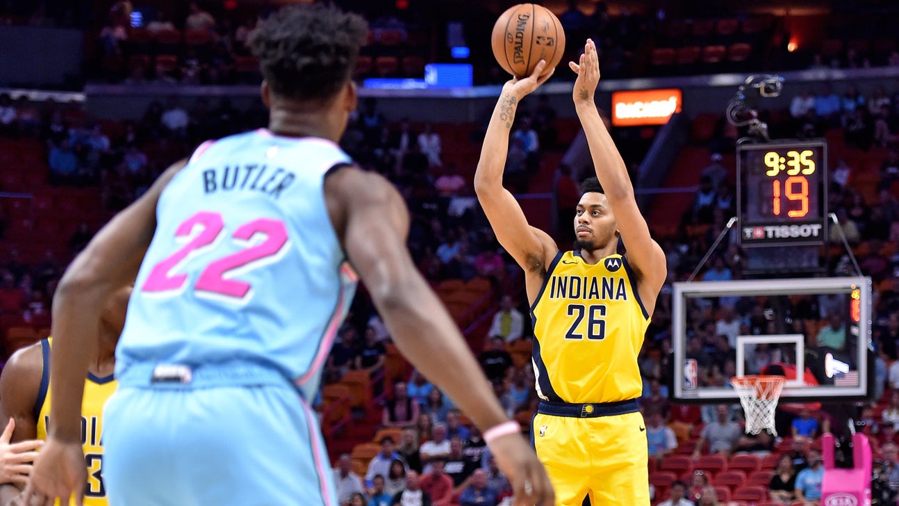Pacers sink in final seconds, fall to Heat 113-112