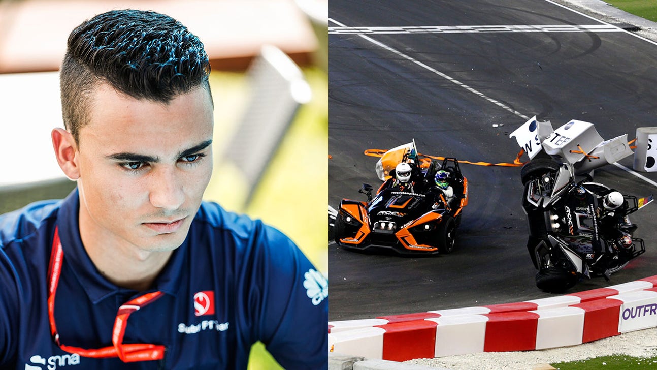 F1 driver Pascal Wehrlein shares hospital images from Race of Champions injury