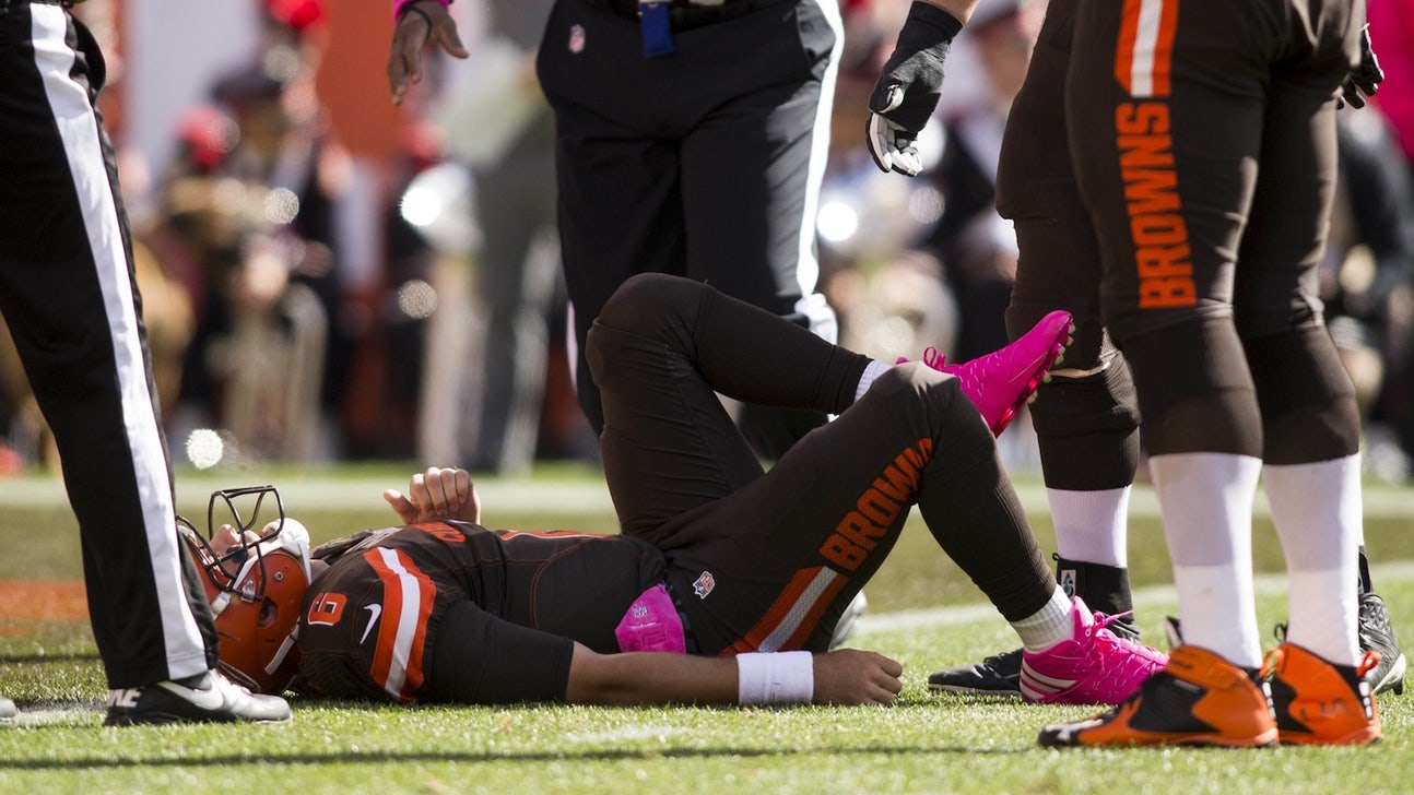 Browns forced to use fifth QB in five games after Cody Kessler gets injured
