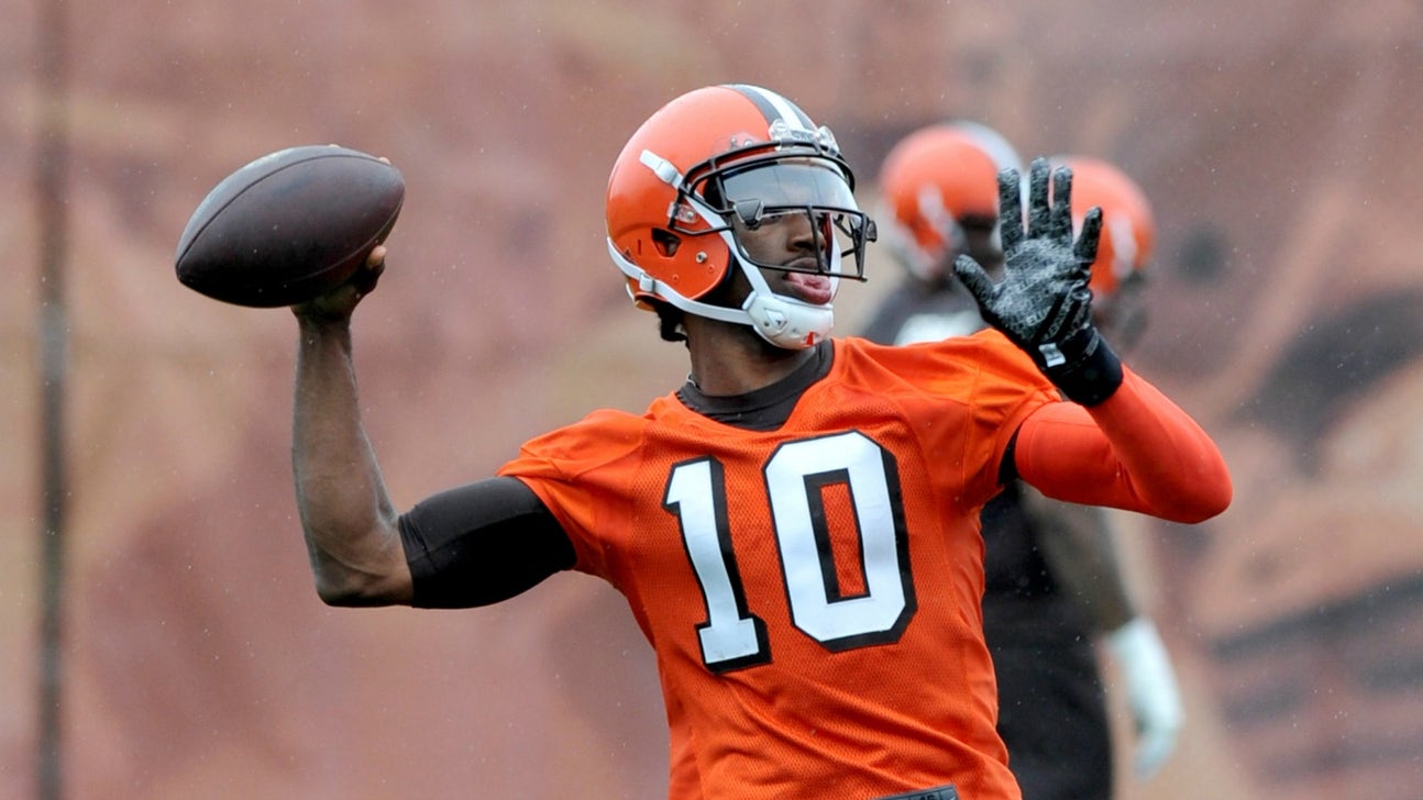 RG3 is trying to prove he's coachable by 'breaking windows' with passes