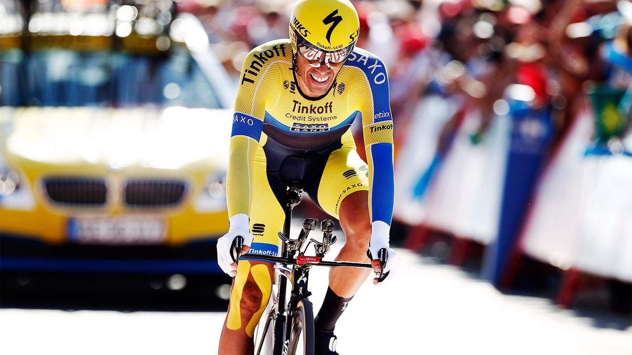 Alberto Contador takes Spanish Vuelta overall lead in Stage 10