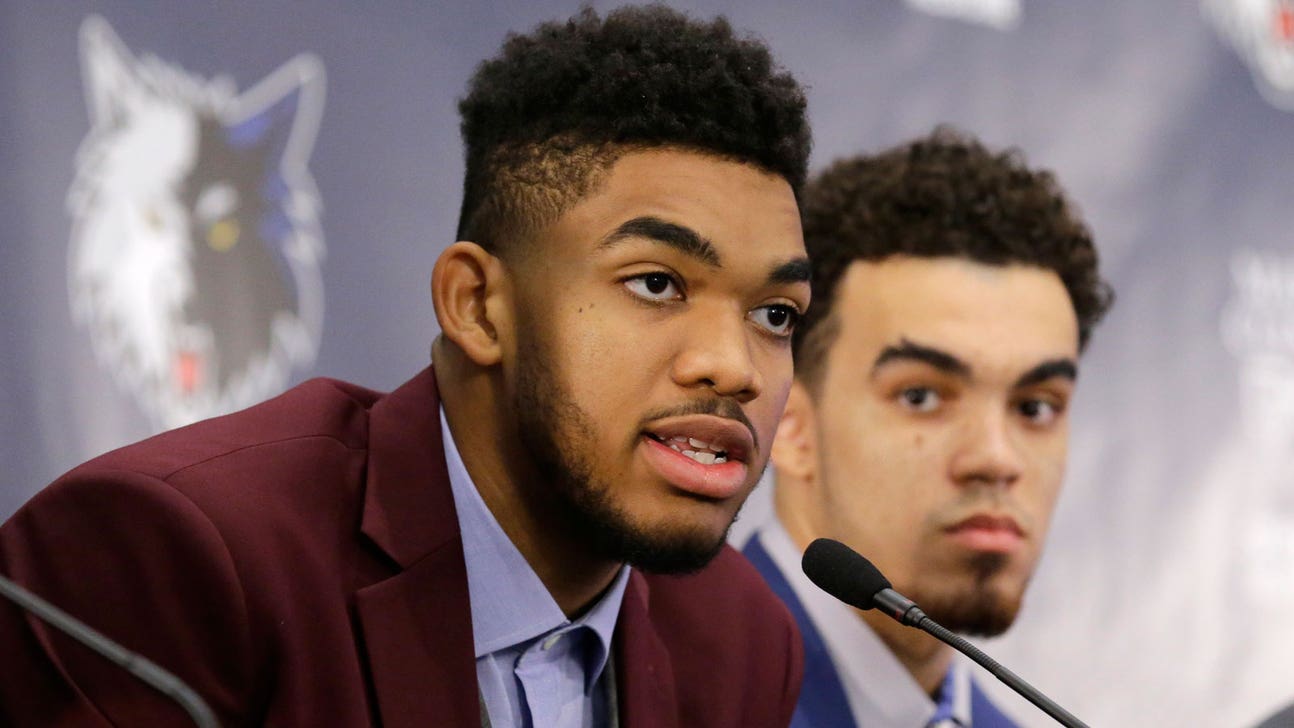 Timberwolves sign first-round draft picks Towns, Jones