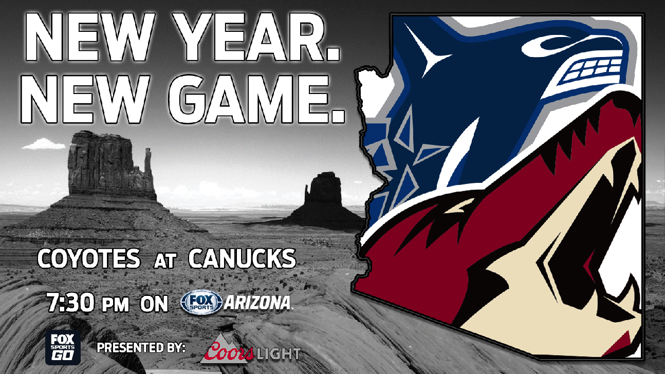 Coyotes hope to start 2017 on winning note vs. Canucks