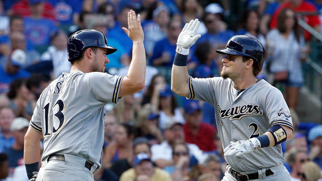 Gennett breaks tie again, but Brewers fall to Cubs in extras