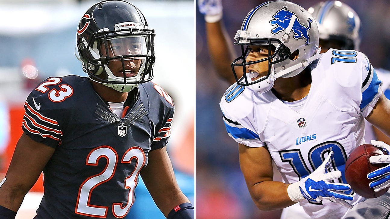 Corey Fuller, Kyle Fuller have moment during Bears-Lions game