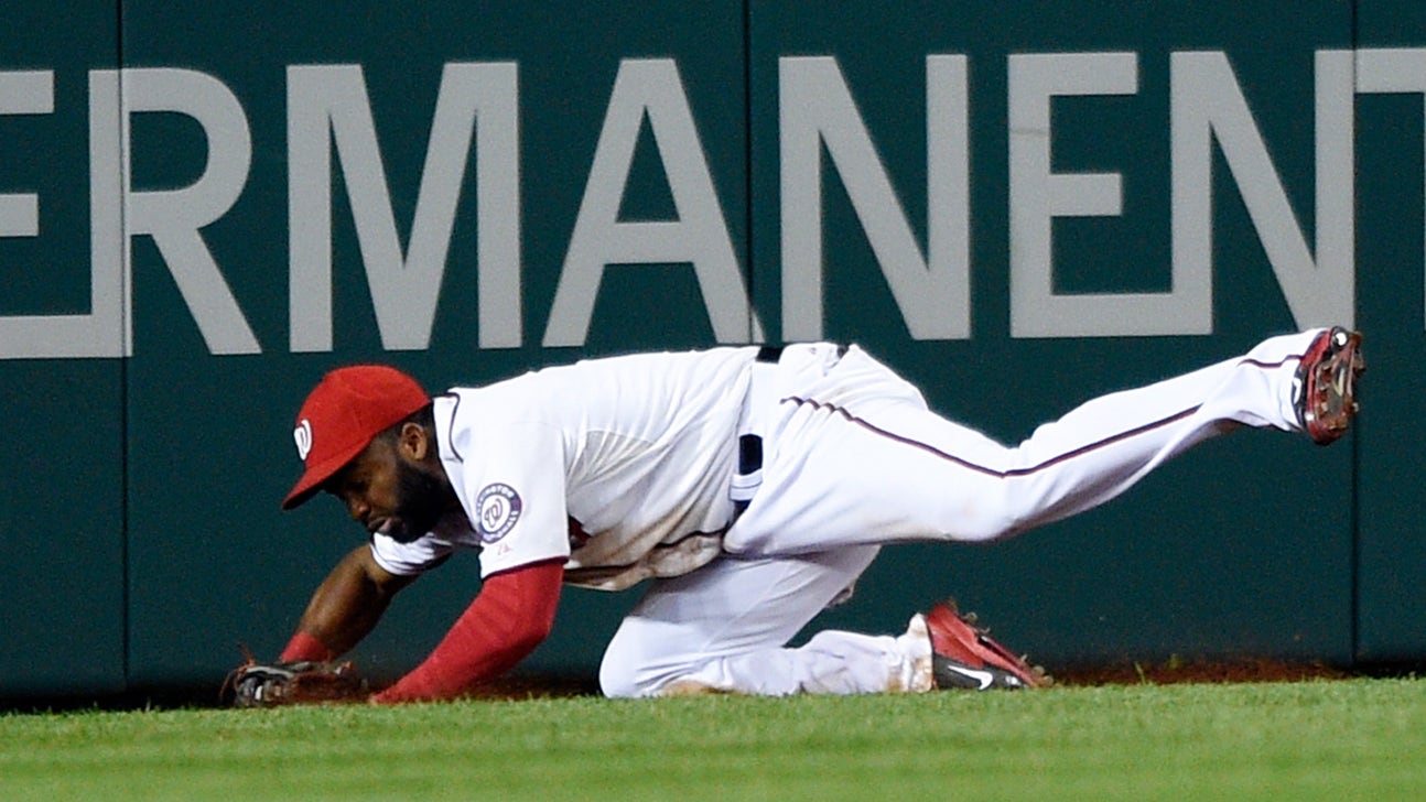 Nationals rained out; injured CF Span wasn't playing, anyway