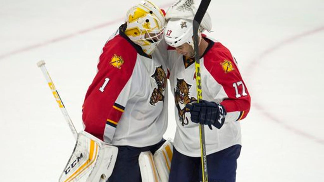 Panthers win 11th straight, beat Senators 3-2