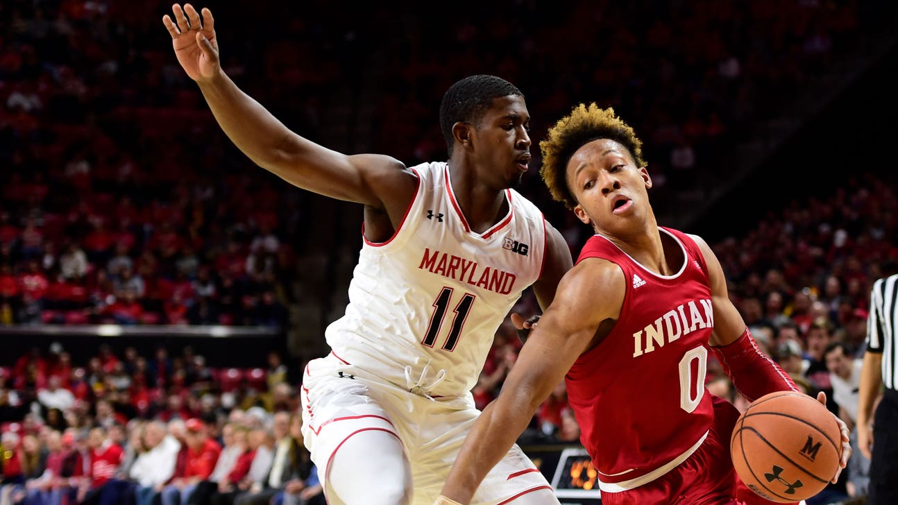 Indiana leads early, falters late in 78-75 defeat to Maryland