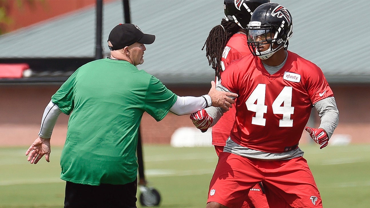 Atlanta Falcons DC Richard Smith raves about the upside of Vic Beasley