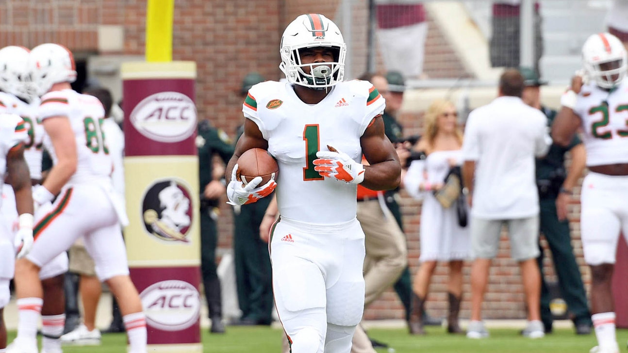 Miami RB Mark Walton to have season-ending surgery on right ankle