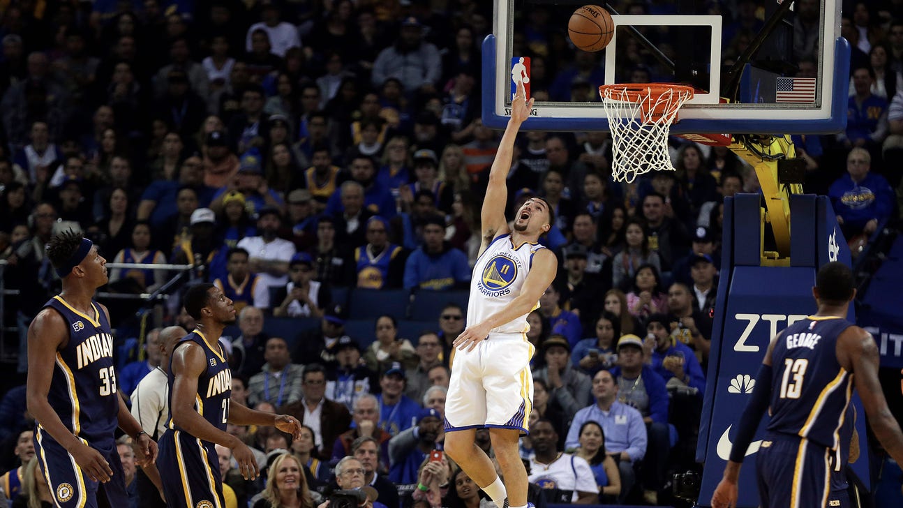 Warriors' Klay Thompson scores 60 points as Pacers fall 142-106