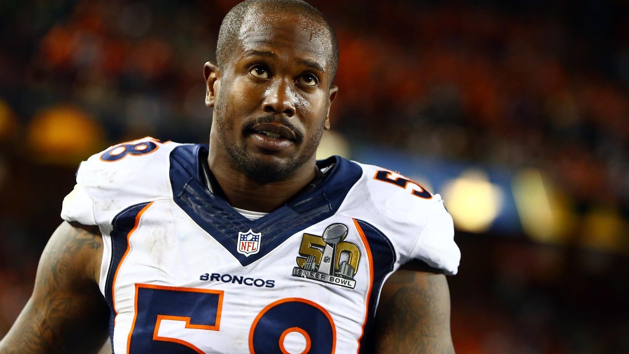 Von Miller says he won't sit out over contract dispute, can't see leaving Denver