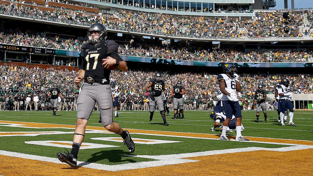WR Coleman breaks Baylor single-season TD record in No. 2 Bears' win vs. West Virginia
