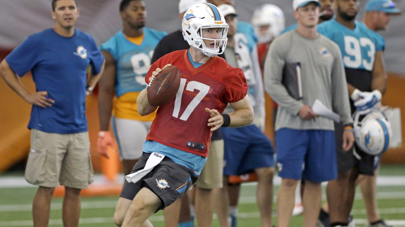 Ryan Tannehill, Dolphins look sharp during mini-camp practices