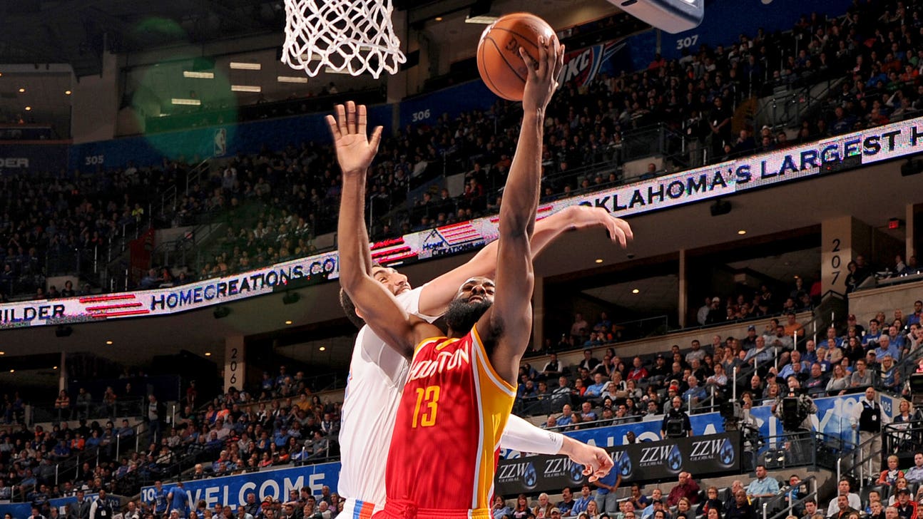 Harden, Rockets topple Thunder despite Westbrook's 11th triple-double