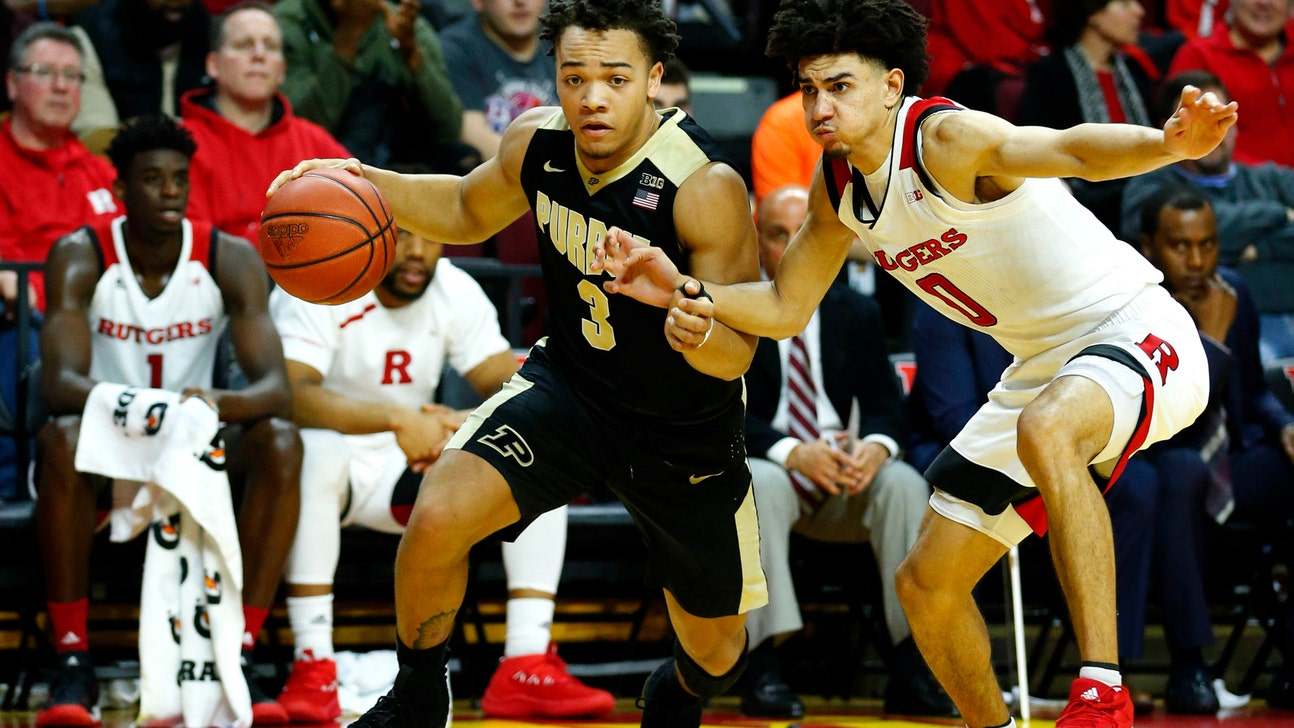 Purdue faces upset-minded Rutgers in pursuit of elusive Big Ten tourney title