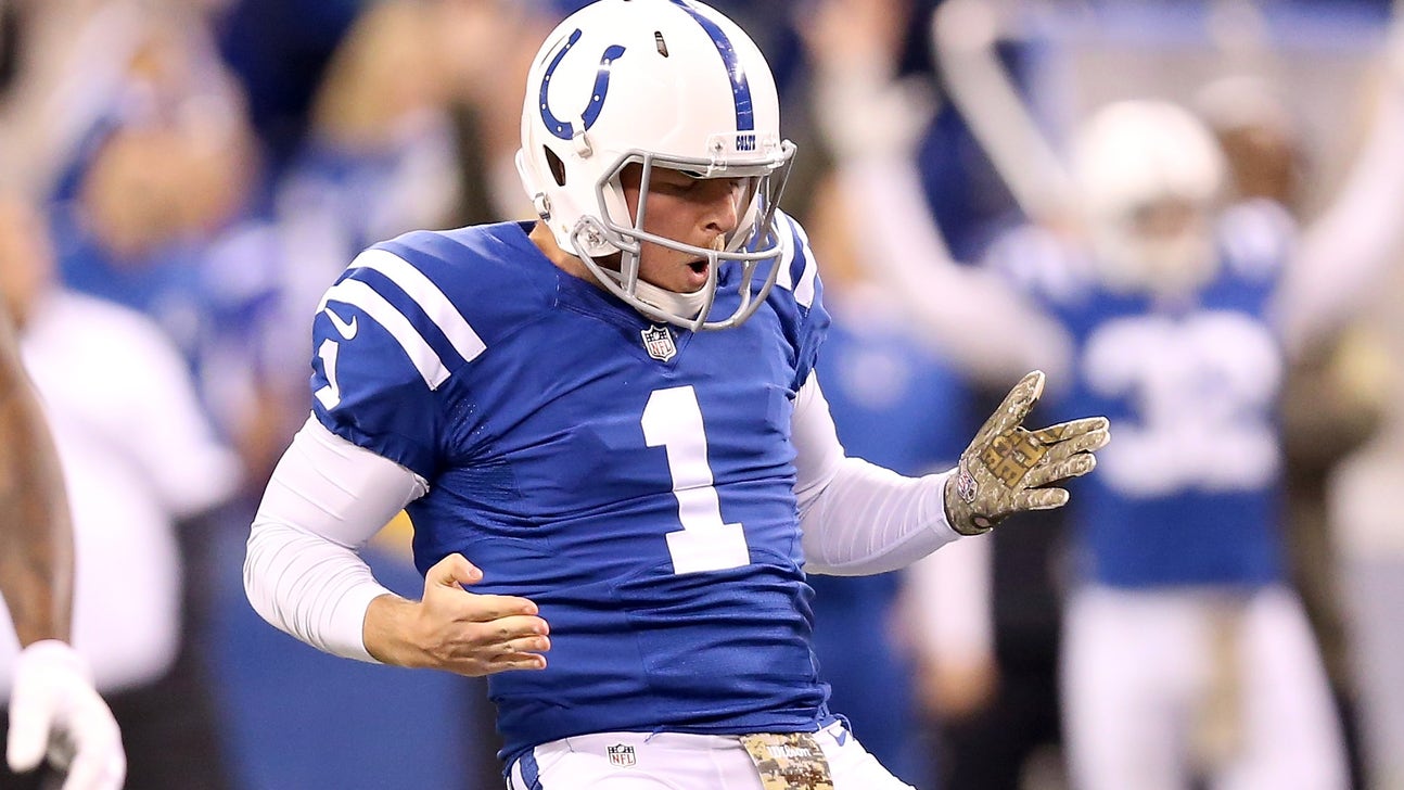 Colts punter explains how one night of wild partying actually saved his NFL career