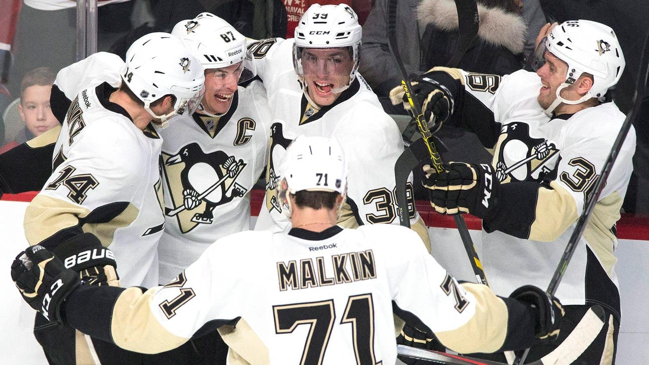 Penguins' prospect honors friend with cartoon mask