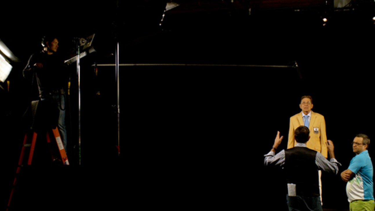 Hall of Fame locker room: a holographic experience