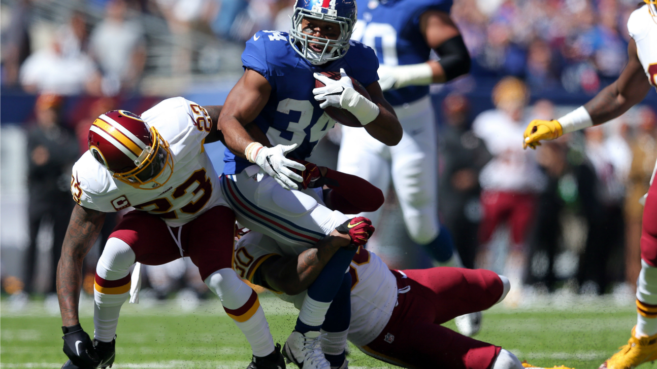Report: Redskins safety DeAngelo Hall says he has a torn ACL