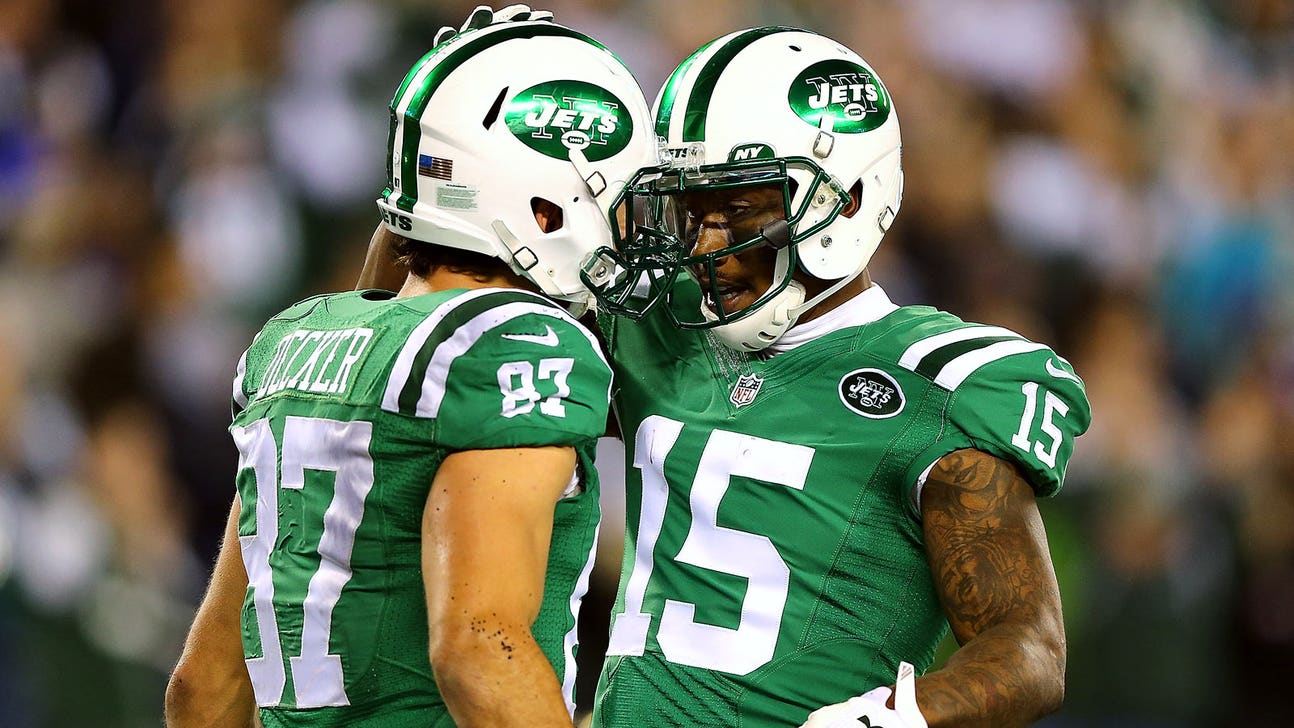 Jets' Eric Decker, Brandon Marshall set NFL record for WR duo