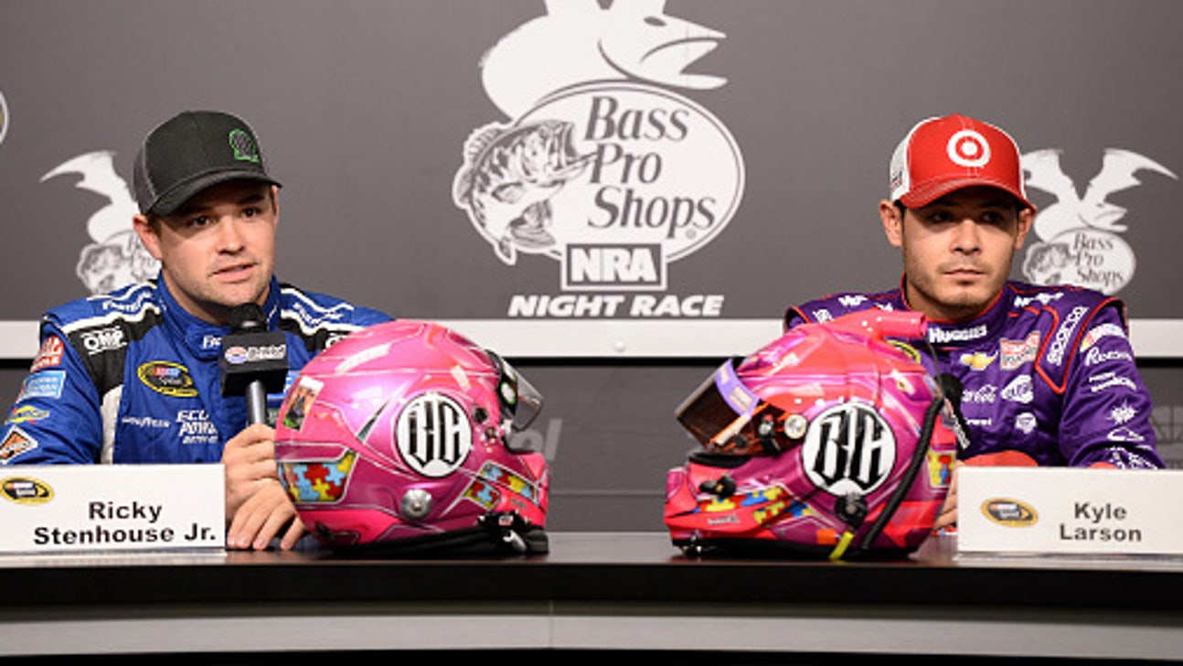 Ricky Stenhouse Jr., Kyle Larson honor Bryan Clauson at Bristol