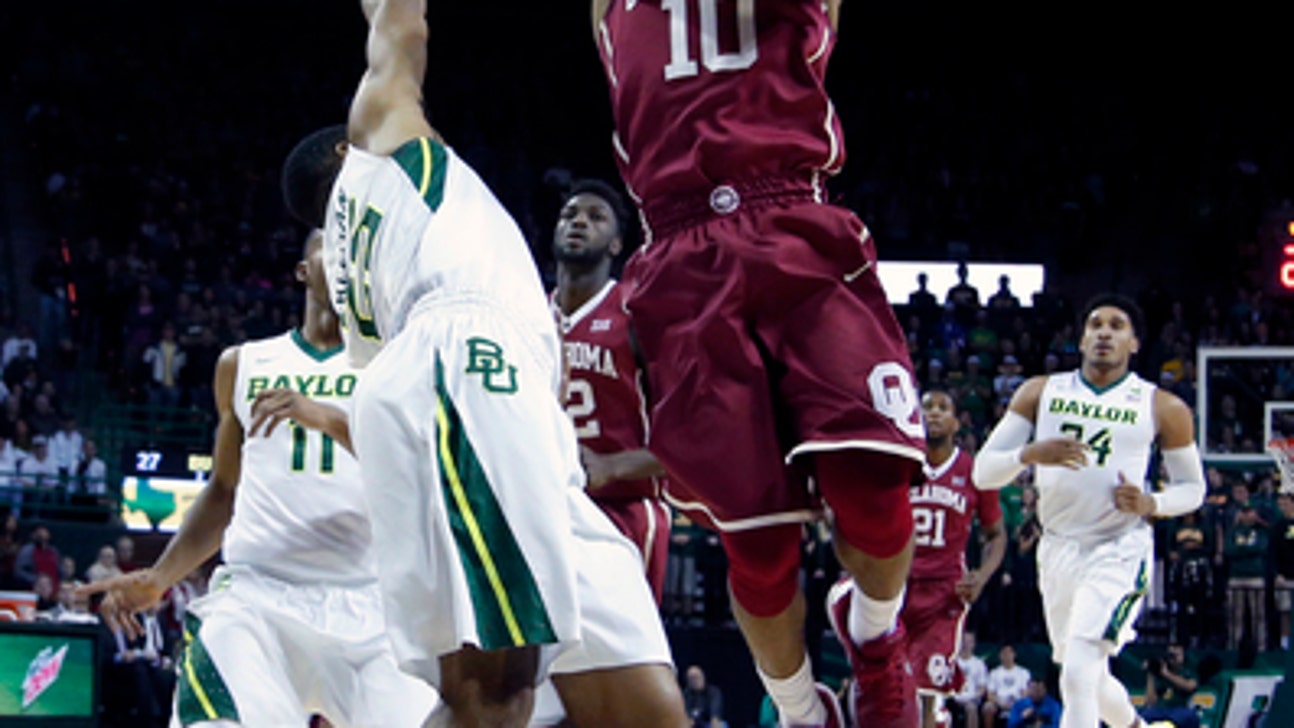 No. 1 Oklahoma beats No. 13 Baylor 82-72
