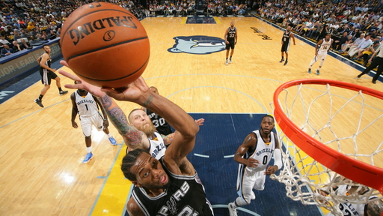 Spurs rout Grizzlies 116-95, sweep their way to semifinals