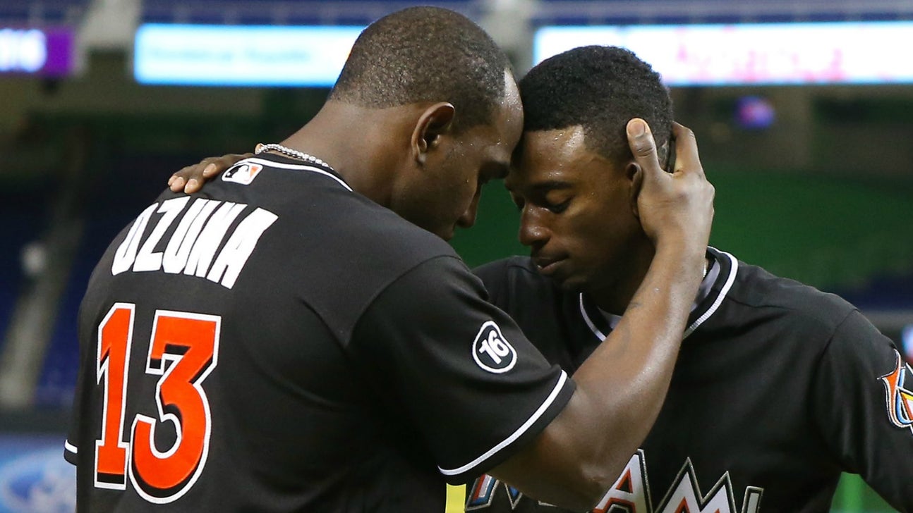 The Marlins were greeted in D.C. by an amazing message from the Diamondbacks