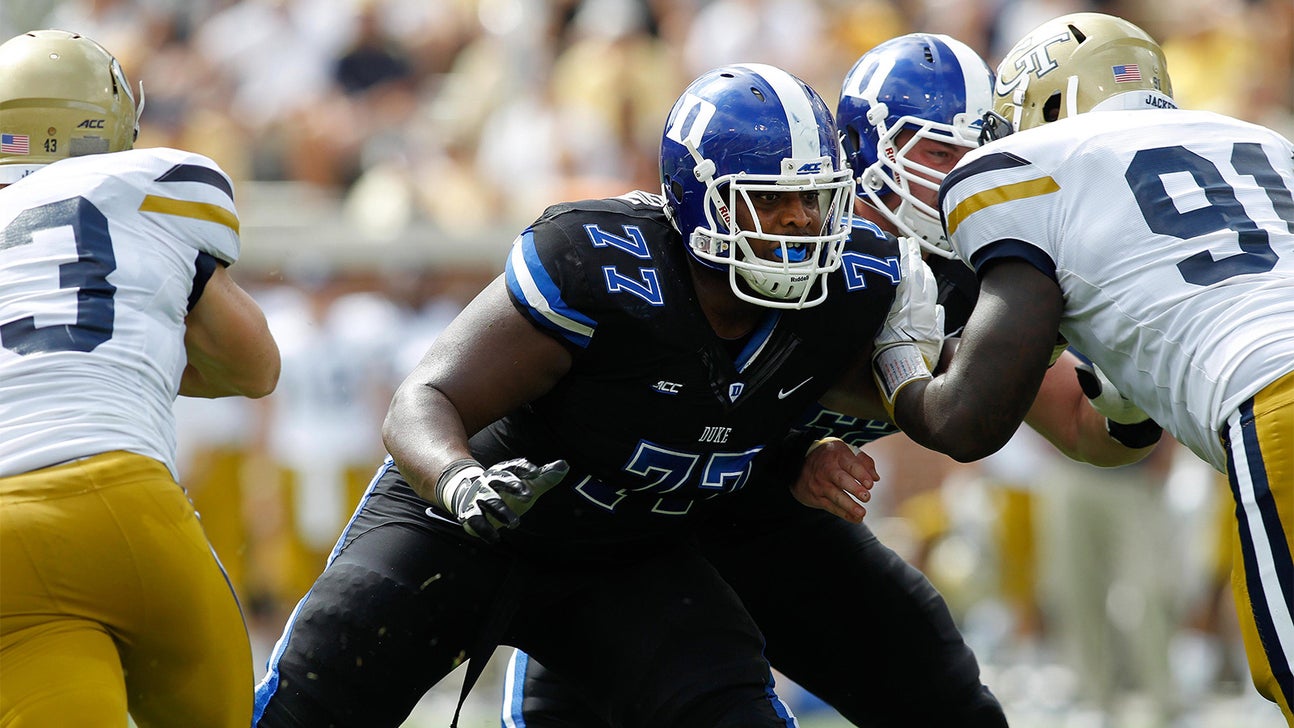 Duke's Laken Tomlinson prepares for the NFL draft