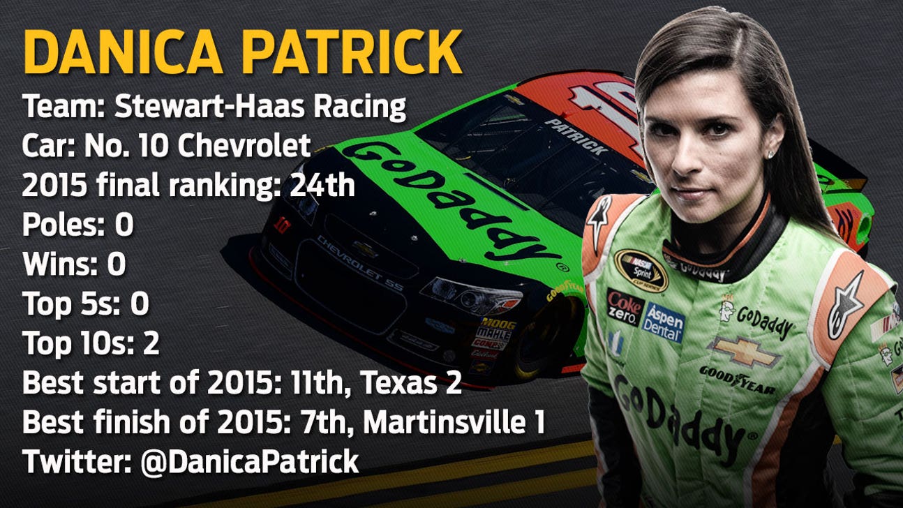 Danica Patrick's 2015 NASCAR Sprint Cup Series year in review | FOX Sports, image size:1294x728