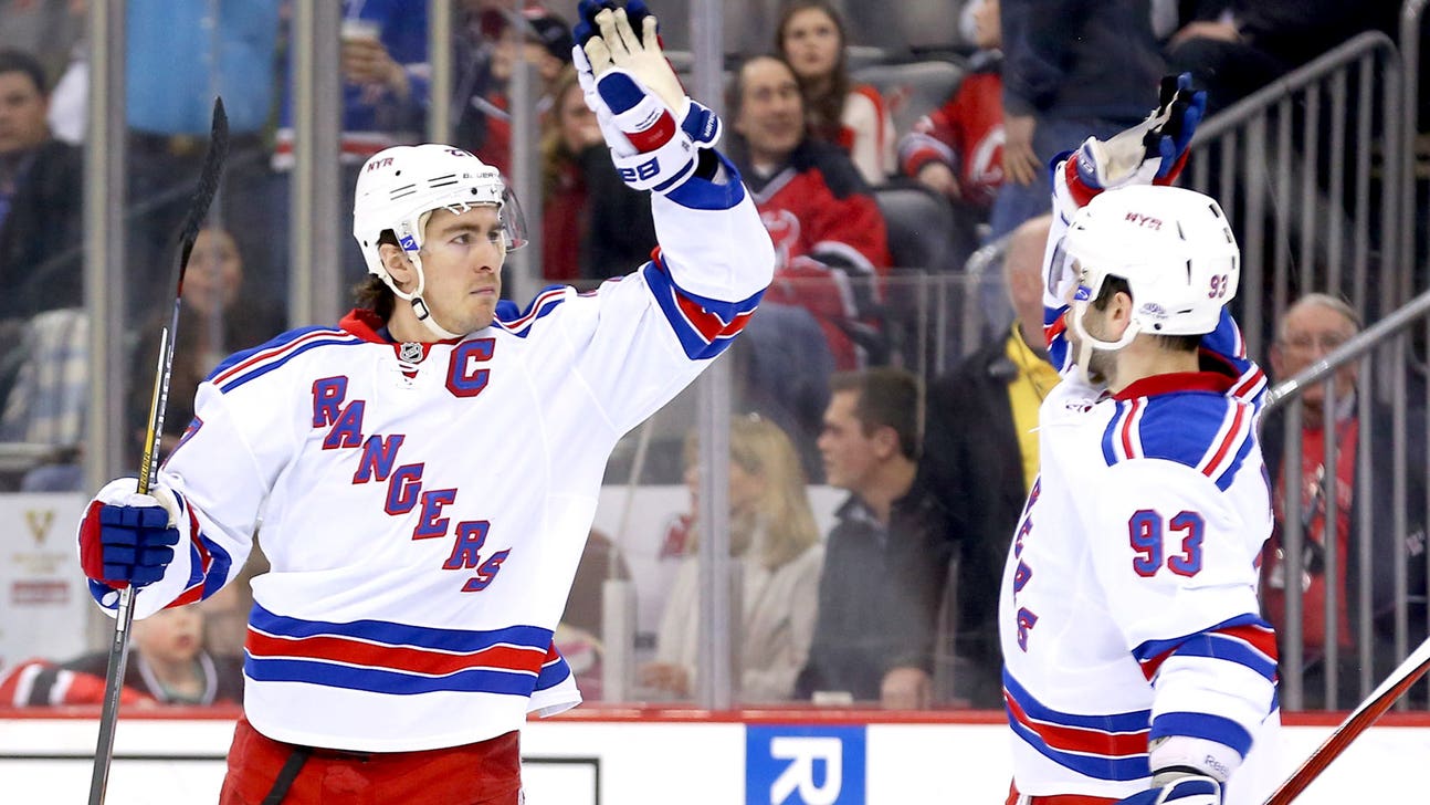 Rangers top Devils to clinch President's Trophy with best record