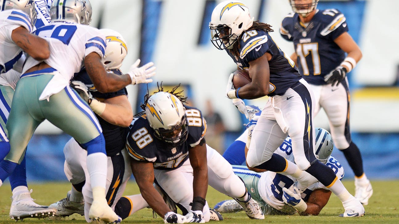 Report: Chargers RB Melvin Gordon (ankle) could miss Saturday's game