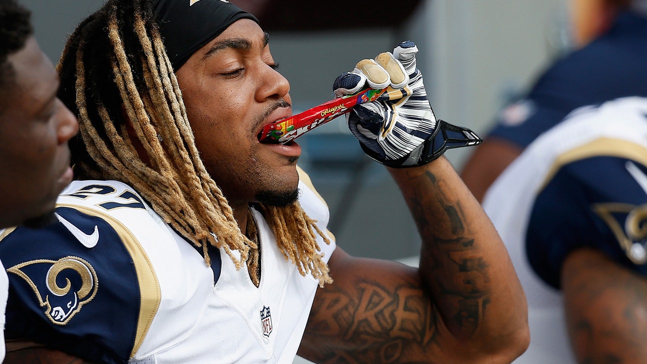 Rams running back Tre Mason subdued by stun gun during arrest