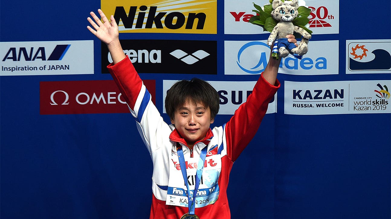North Korea wins 1st world aquatics gold with diving victory
