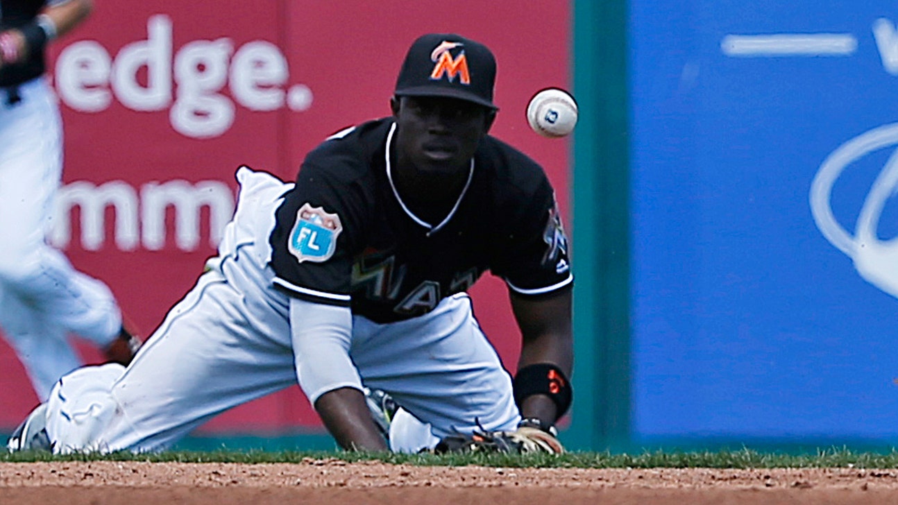 Gordon triples again, Chen has bumpy outing in Marlins' spring loss to Nationals