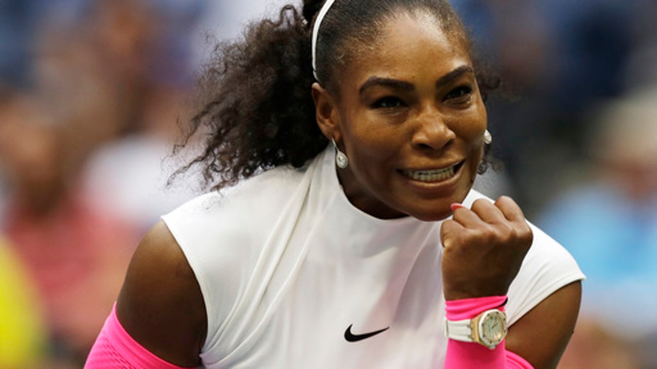 The Latest: So, Serena, who'll have more Slam match wins?