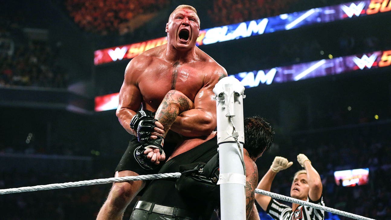 Brock Lesnar looks back on booze and Vicodin fueled early run in WWE
