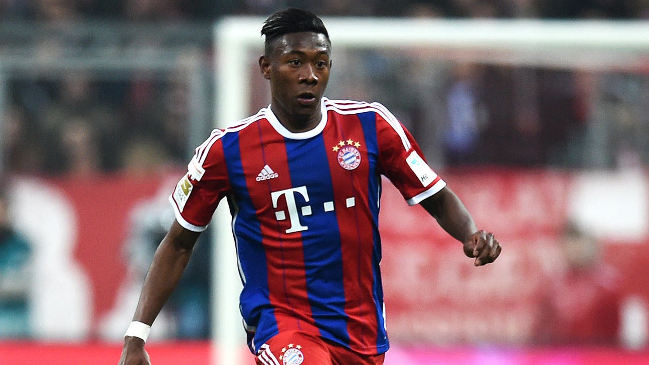 Bayern Munich defender David Alaba ruled out for seven weeks