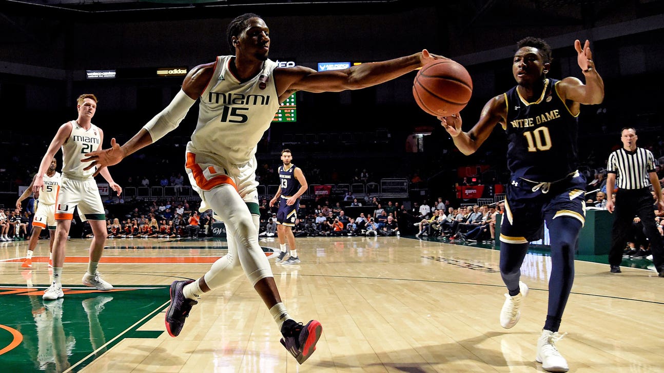 Ebuka Izundu's perfect night from field, Dejan Vasiljevic's career-high 10 rebounds power Miami past Notre Dame
