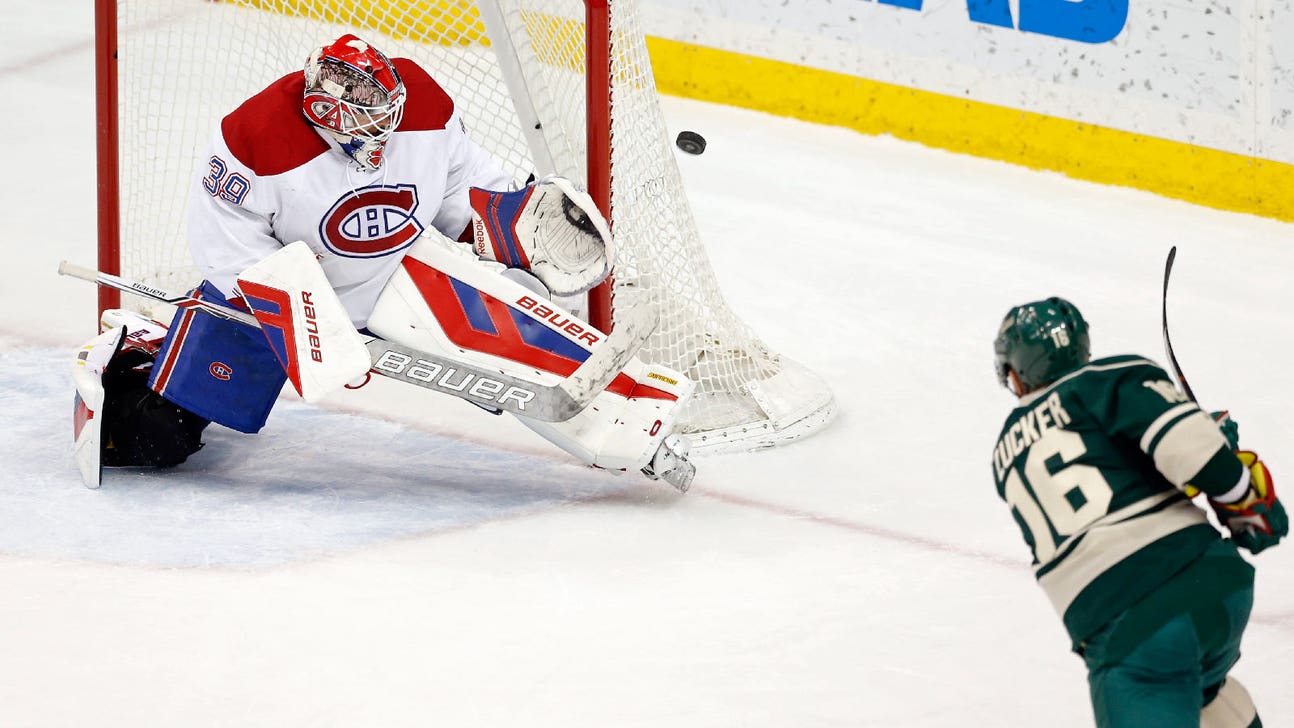 Wild double up Canadiens, 2-1