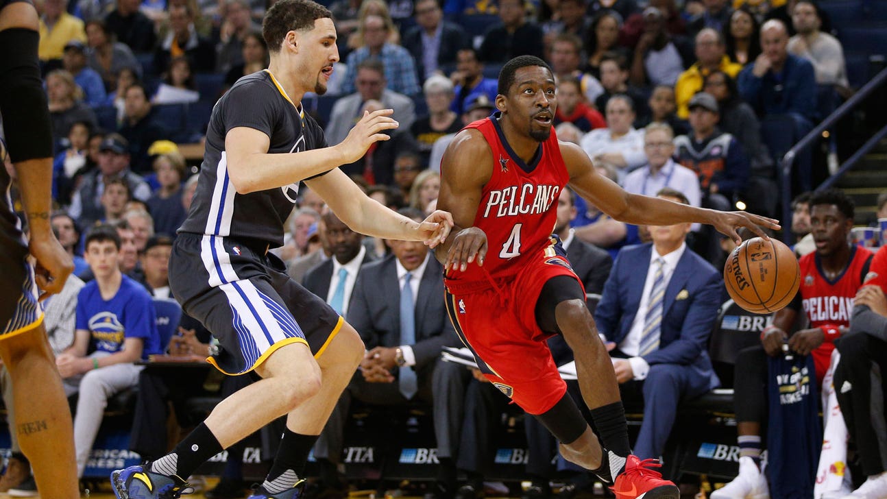Short-handed Pelicans fall 123-101 to Warriors