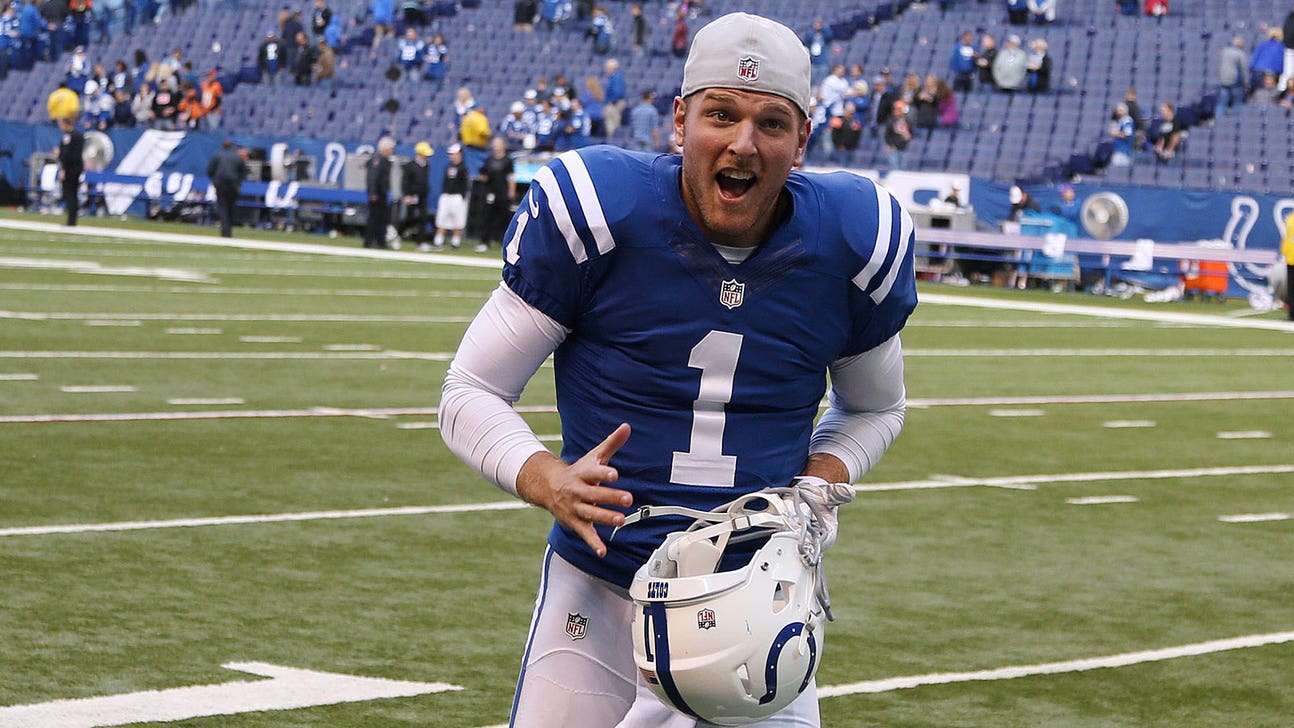 Colts' Pat McAfee sets Guinness World Record for longest blindfolded FG