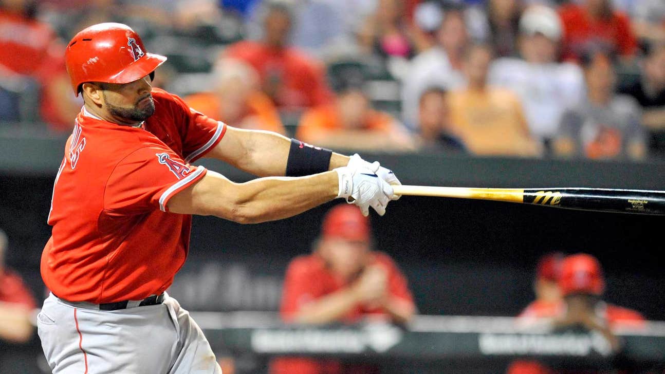 Pujols' RBI in 13th lifts Angels over Orioles 1-0